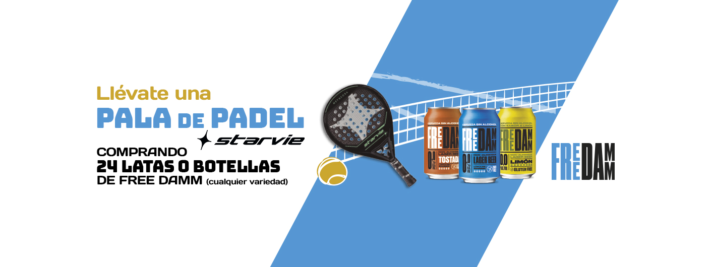 Llévate una pala de padel 